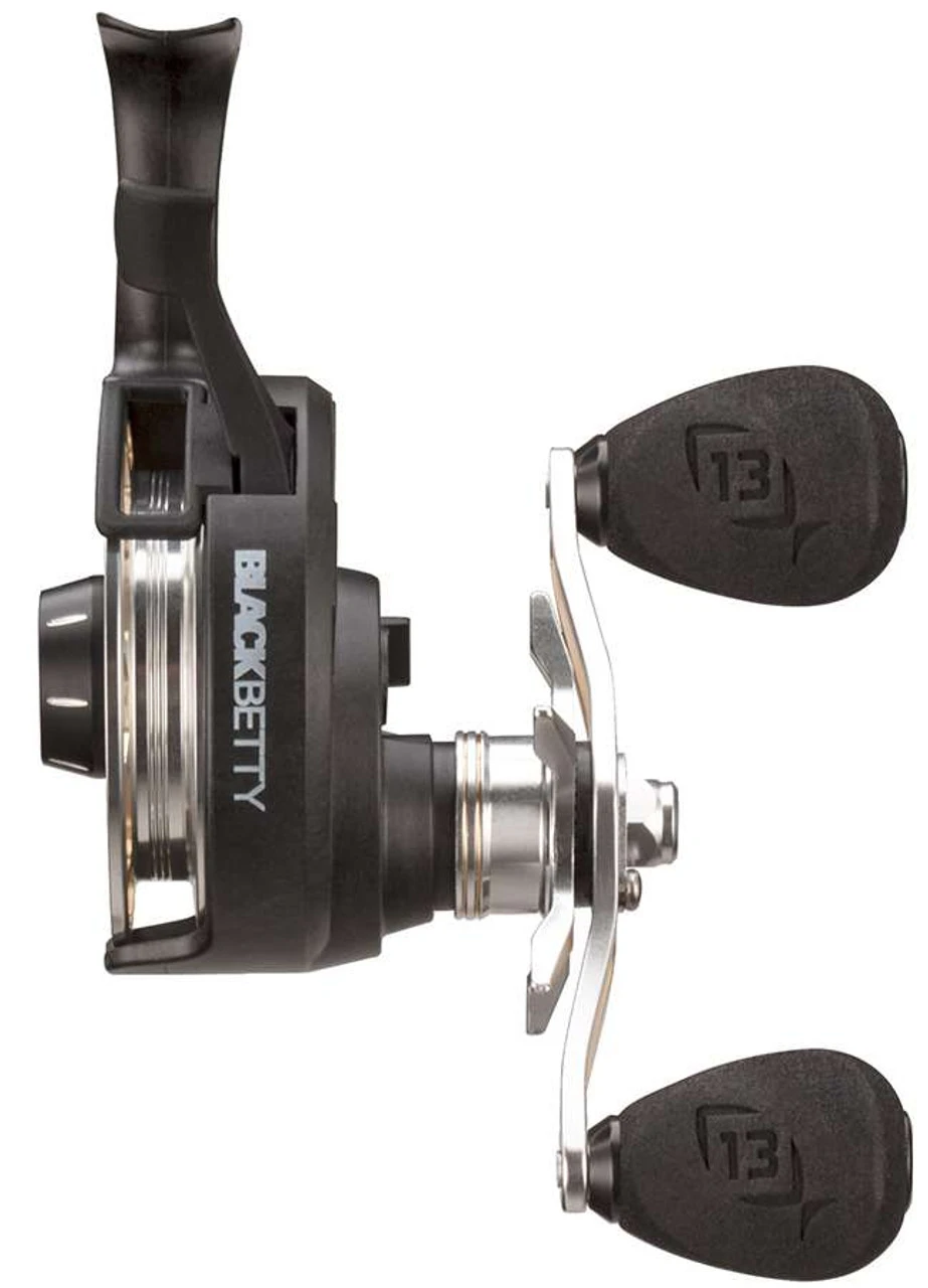 13 Fishing BBCFFW2.5-RH Black Betty FreeFall Carbon Ice Reel - Image 3