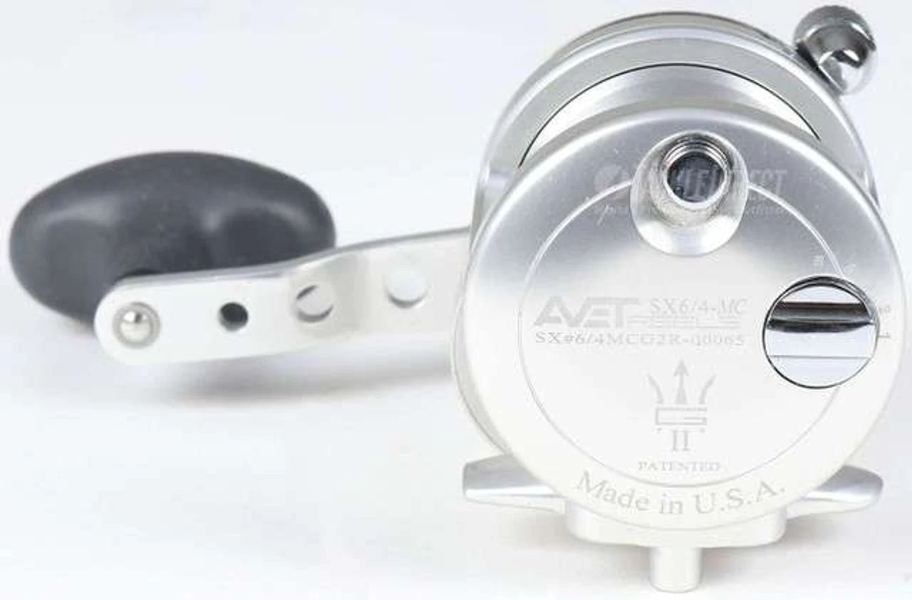 Avet SX G2 6/4 MC 2-Speed Reel Silver - Image 2