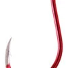 BKK Red Octopus Beak Hook - #1 - 25 Pack