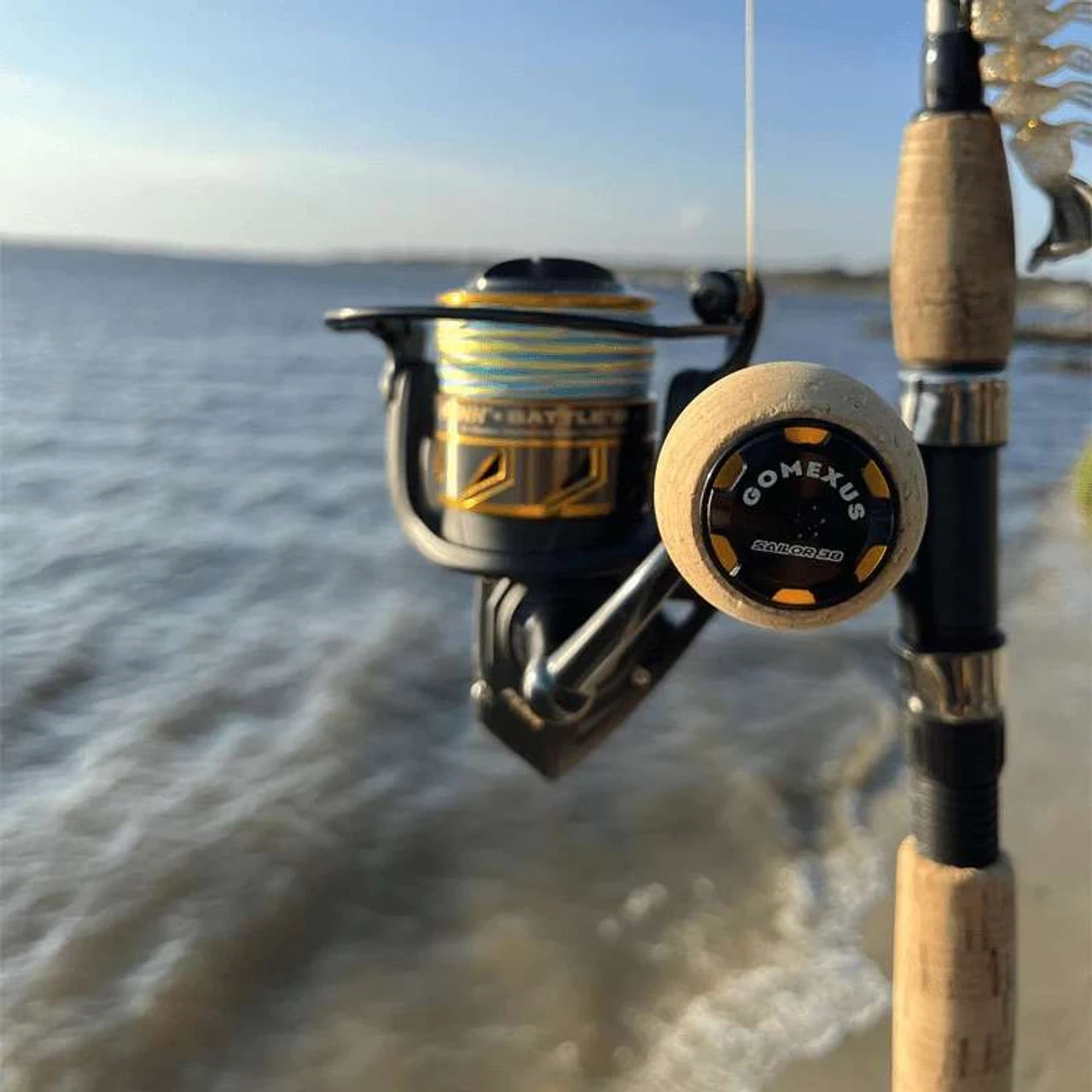 Gomexus Plug-N-Play Handle With Cork Knob - Penn Battle II/III - Image 3