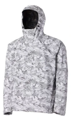 Grundens Charter Gore Tex Paclite Jacket - Glacier Camo - XL