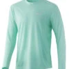 Huk Icon X Long Sleeve Shirt - Beach Glass - Medium