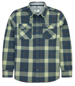 Jetty Arbor Mid-Weight Flannel Shirt - Indigo - X-Large
