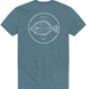 Jetty Flounder Short Sleeve T-Shirt - Fog