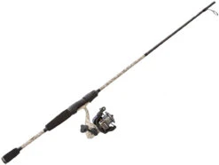 Lews AHC4070M-2 American Hero Camo Speed Spin Spinning Combo