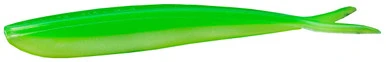 Lunker City 4 In Fin-S Lures 174 Limetreuse