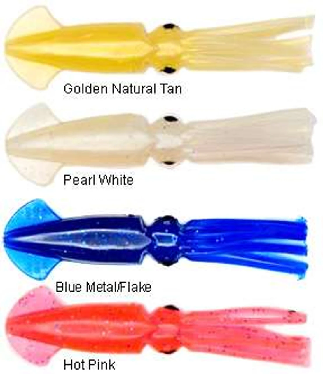 Mold Craft Squirt Squid Lures - Image 4
