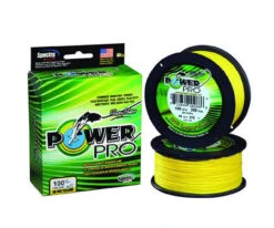 Power Pro PowerPro Braided Spectra Fiber Fishing Line Hi-Vis Yellow 150 Yds