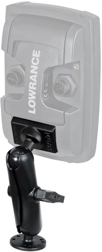 RAM MOUNTS RAM Double Ball Mount For Lowrance Elite-5/7 Ti - B Size - 1 In.