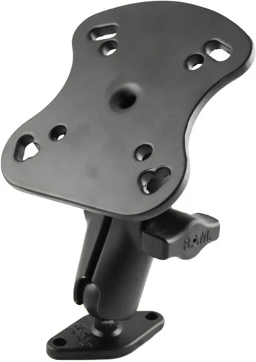 RAM MOUNTS RAM Fishfinder Diamond Plate Mount For Humminbird - B Size - 1 In.