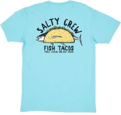 Salty Crew Baja Fresh Short Sleeve T-Shirt - Pacific Blue