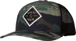 Salty Crew Sealine Retro Trucker Hat - Camo