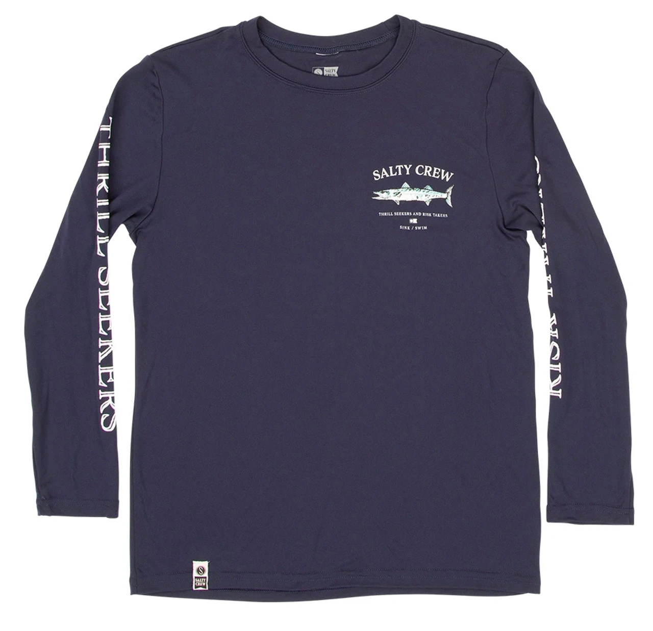 Salty Crew Slime Stick Long Sleeve Tech T-Shirts - Image 5