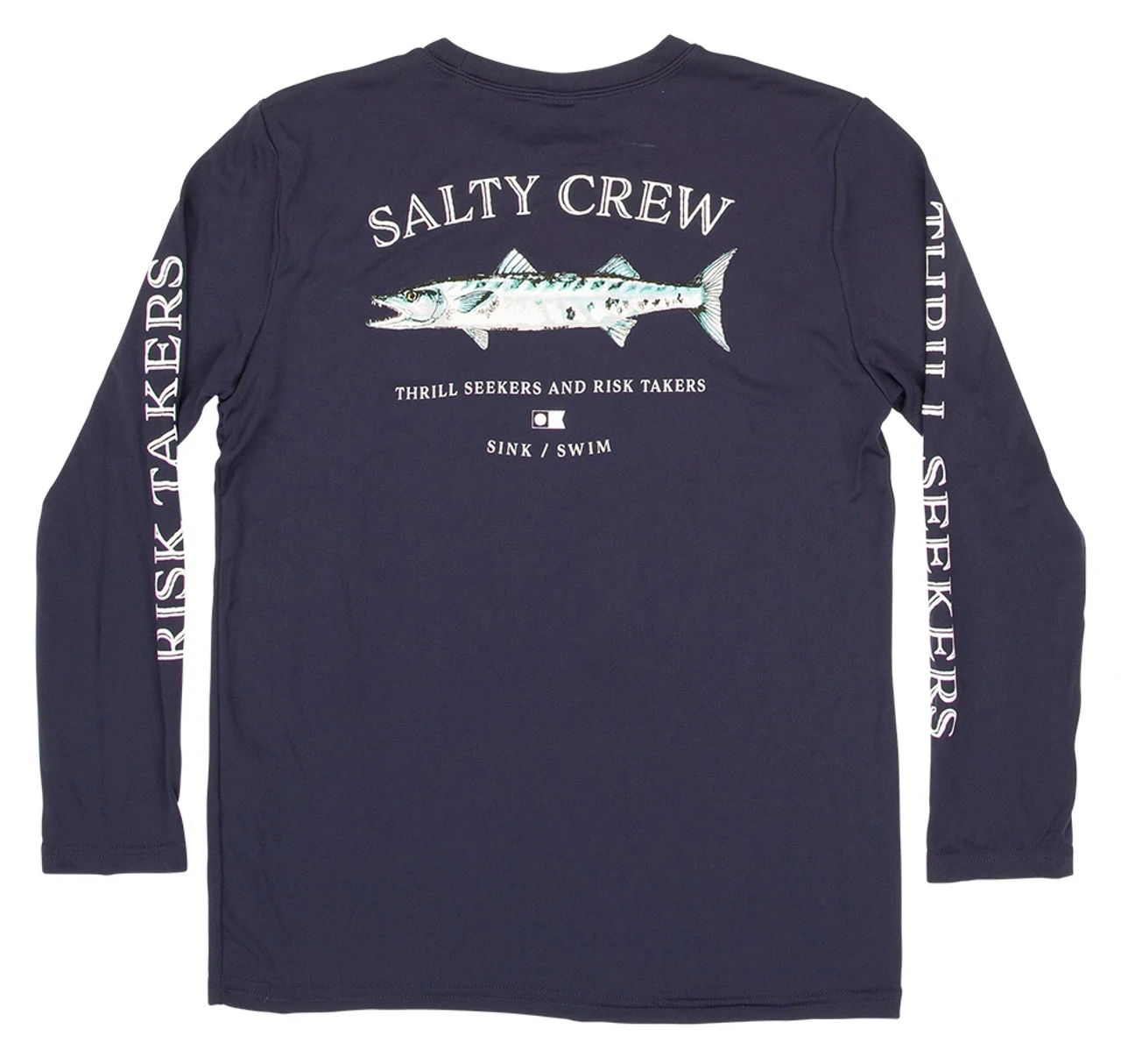 Salty Crew Slime Stick Long Sleeve Tech T-Shirts - Image 4