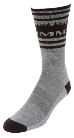 Simms Daily Sock - Treeline Mahogany - X-Large