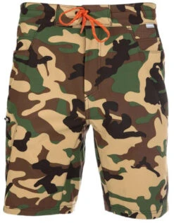 Simms Seamount Boardshort - Woodland Camo - 36 Waist