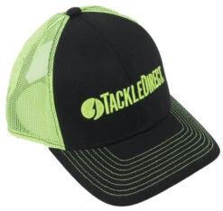 TackleDirect Logo Trucker Cap - Black/Neon Green