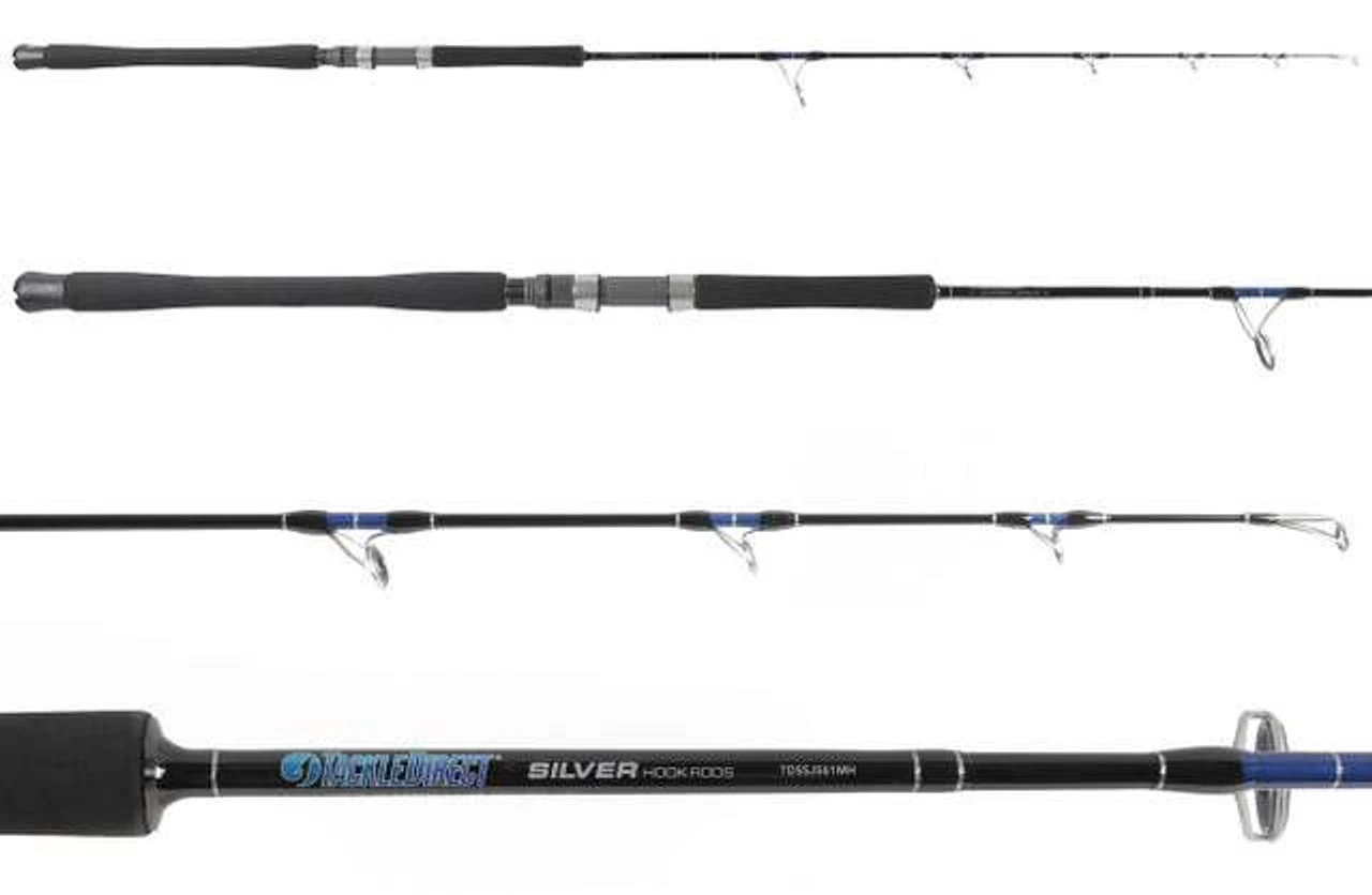 TackleDirect TDSSJ561H/SPSW10000PGA Spheros Silver Hook Jigging Combo - Image 4